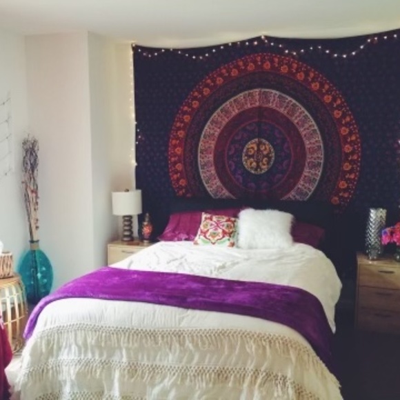 Urban Outfitters Other - UO Plum & Bow Large Boho Tapestry